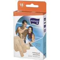 Matopat Aqua Stop voděodolné náplasti 18 ks - Letní tipy